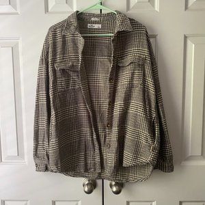 ❗25% off 2❗NWOT Hollister Oversized Boyfriend Flannel Jacket